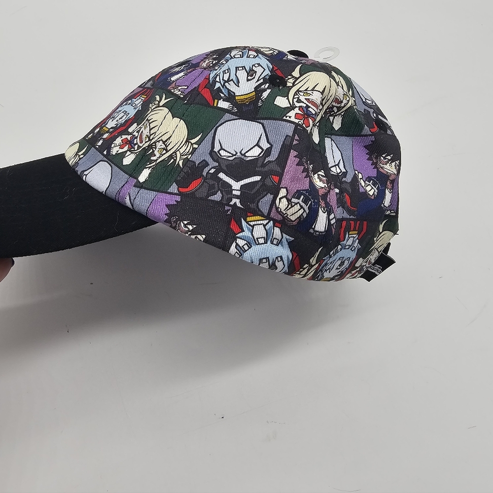 Funko Pop My Hero Academia Anime Character Print Adjustsble Cap NEW